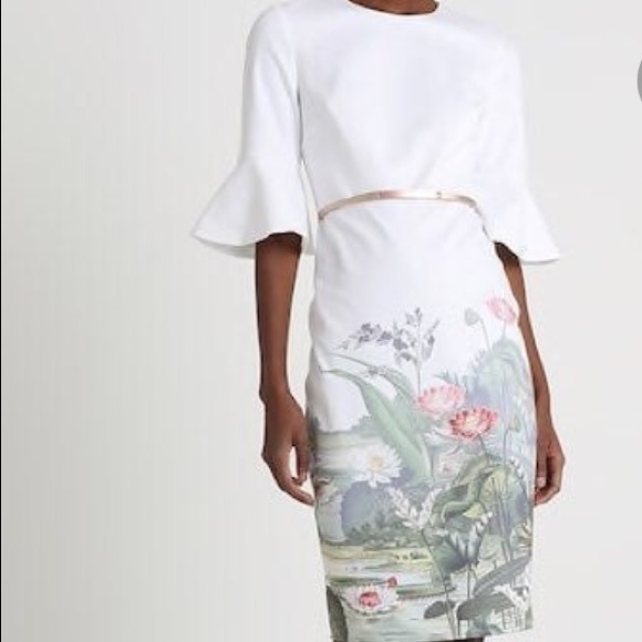 ted baker wonderland bodycon dress